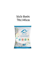 Khăn Tắm 70x140cm Dạng Nén Bằng Cotton Tiện Lợi Dùng Một Lần - Khăn Nén Du Lịch - Khăn Nén Spa - màu xanh