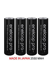 Bộ pin sạc PanaSonic Eneloop 2550 Mah (Made in Japan) - Hàng chính hãng