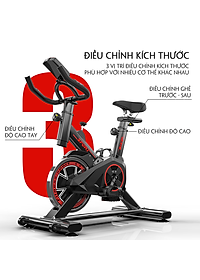 Xe đạp tập thể dục gym tại nhà, máy đạp xe thể thao trong nhà tiện lợi nhỏ gọn