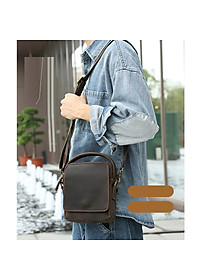 Túi đeo chéo nam DA BÒ THẬT phong cách mới  - BEE GEE TDCN9197