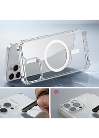 Ốp Lưng Dành Cho iPhone 15 ProMax/ iPhone 15 Pro ESR Air Armor (HaloLock)_ Hàng chính hãng