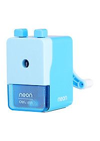 Gọt chì quay tay Deli 739 Chuốt bút chì quay tay Giao màu ngẫu nhiên