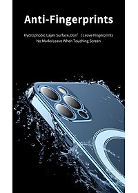 Ốp Lưng Mag safe Trong Suốt MIPOW TEMPERED GLASS Dành Cho iPhone 13 Mini, Iphone 13/ 13 Pro, 13 Pro Max - Hàng Chính Hãng