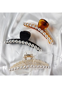 Kẹp Tóc Càng Cua Ngọc Trai Nhân Tạo Sang Trọng Cực Đẹp KT16