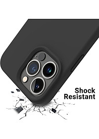 Ốp lưng silicon case cho iPhone 14 Pro Max (6.7 inch) siêu mỏng 0.3mm chống bám bẩn hiệu Memumi Liquid mặt lưng siêu mềm mịn, có gờ bảo vệ camera - hàng nhập khẩu