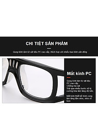 Kính Bảo Vệ Chơi Thể Thao, Bóng Rổ, Bóng Đá Chống Sương Mù, Mồ Hôi Cao Cấp - Có Thể Lắp Mắt Kính Cận