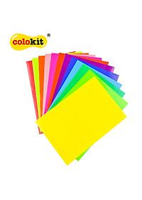 Giấy thủ công Colokit GTC-C006 12 màu khổ lớn