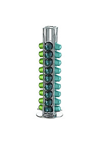 Iron Wire Coffee Pod Holder Rack Tower for Nespresso Pods Coffee Bar 40 Pods