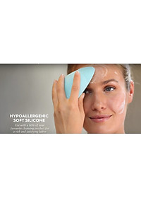 Máy rửa mặt USA Silicone kháng khuẩn công nghệ siêu âm, hút chân không HoMedics nhập khẩu USA