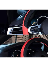 Bọc da vô lăng ô tô thể thao loại tốt bám tay thiết kế đẹp mắt phù hợp các loại xe phổ thông