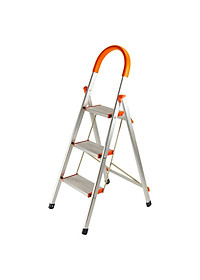 Thang nhôm 3 - 4 - 5 - 6 bậc xếp gọn - chữ A -  bản to - tay vịn -  cao cấp chính hãng -  thang gia đình đa năng gấp gọn