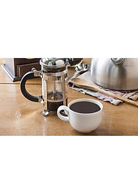 Bình pha cà phê kiểu Pháp 350ml No.009 (Trắng)