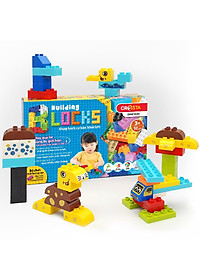 Đồ chơi lắp ráp ghép hình cơ bản khối lớn - CRESTA DK81020 (52 chi tiết)