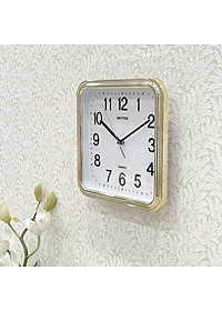 Đồng Hồ Treo Tường Rhythm CMG466NR18 - Vàng (25.0 x 25.0 x 4.5 cm)