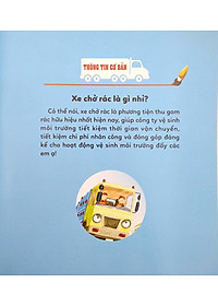 Sách Thế Giới Xe Cộ: Xe Chở Rác_Sanitation Truck