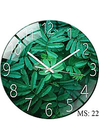 ĐỒNG HỒ TREO TƯỜNG TRANG TRÍ PHỦ PHA LÊ  KT 35 CM(MS 10)