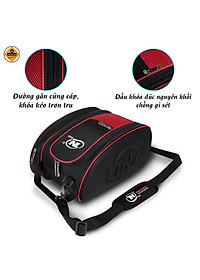 Túi đựng giày bóng đá 2 ngăn màu đen TN Bags – Túi đựng giày chống nước cao cấp, năng động cho tập gym thể thao TN.B9001
