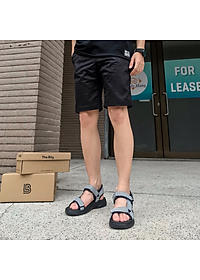 Giày Sandal Nam The Bily Quai Chéo - Màu Trắng BL01T