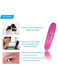 MÁY MASSAGE MẮT MINI CÂY LĂN MẶT CHỐNG THÂM QUẦNG, GIẢM BỌNG MẮT (Tặng Kèm 1 SP Ngẫu Nhiên) (Hàng Chính Hãng)