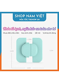 Khóa Tủ Lạnh, Hộc Tủ Phong Cách Nhật Bảo Vệ An Toàn Cho Bé - Chính Hãng NAVIVU