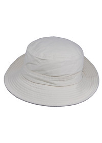 Nón tai bèo xịn vành rộng 6 cm với mặt da in mecca jeans chất liệu vải kaki cao cấp