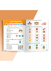 Sách Phiếu Luyện Toán Tư Duy Cùng Gấu Kiki 3 - Xác Định Vị Trí - Các Dạng Toán Quy Luật