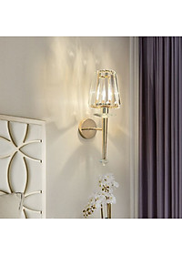 Đèn tường LYSNO pha lê cao cấp trang trí nội thất hiện đại, sang trọng.