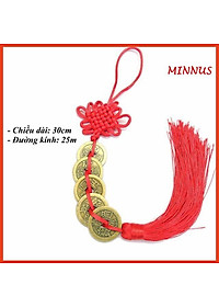 Dây đồng xu ngũ đế, Chuỗi đồng tiền may mắn, Tiền xu Ngũ Đế (xâu 5 đồng xu)