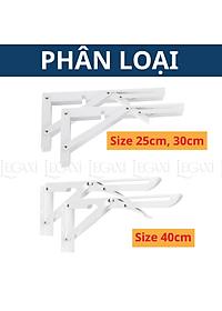 Giá Đỡ Bản Lề Gập, Giá Ke Góc Gập Đỡ Bàn Chữ K Gấp Gọn Treo Tường Pát Ke Đỡ Khay Kệ Nhà Bếp Phòng Khách Legaxi