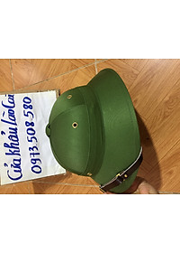 Mũ cối tàu lòng vàng cốt phíp không ngấm nước vải gabadin tô châu 