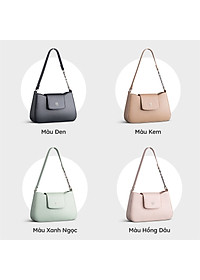 Túi Yuumy ( Thời trang nữ phối khóa trang trí - Túi đeo vai da Seasand YN182 )