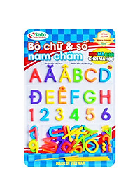 Bộ Chữ Và Số Nam Châm Anto - Chữ Hoa 93