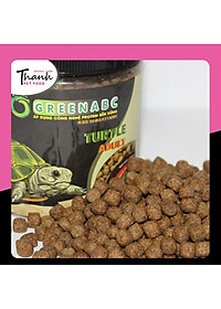 Thức ăn bò sát Rùa Nước nhãn GREENABC – Cung cấp protein, canxi, lipid giúp tăng kích thước, mai cứng - Hộp 50g và 230g