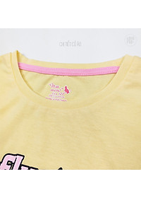 Bộ Đồ Quần Áo Cộc Tay Cho Bé Gái Missmeow Mặc Mùa Hè Chất Liệu Cotton In Hình Kỳ Lân Pony Size Đại Trẻ Em 3,4,5,6,7,8 Tuổi