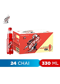 Chai Nước Tăng Lực Sting Đỏ Dâu (330ml/Chai)