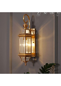 Đèn tường đồng kính trang trí COROMA cao cấp hiện đại