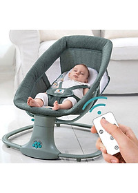 Nôi ru ngủ thư giãn kết hợp ghế ngồi đọc sách cho bé nhạc trắng Mastela 8104/8106 - điều khiển từ xa - kết hợp Bluetooth