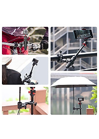  Ulanzi R094 / Ulanzi R096 - Kẹp Đa Năng Xoay 360°, Chịu Tải 1.5 Kg- Hàng chính hãng