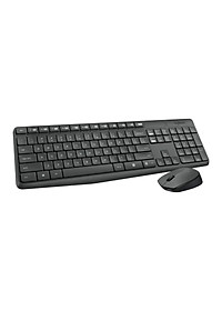 Bộ bàn phím - Chuột Logitech MK235 - Hàng Chính Hãng - Bảo Hành 12 Tháng