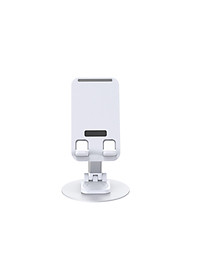Giá đỡ Wiwu Desktop Rotation Stand ZM109 cho điện thoại có thể gấp gọn, điều chỉnh độ cao tùy ý, xoay 360 độ - Hàng chính hãng