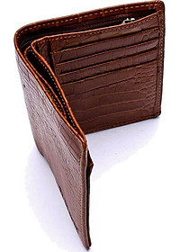 Ví nam da bò vân cá sấu Huy Hoàng kiểu đứng nhiều màu HT2119-20-21