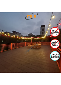 [COMBO 11] Vỉ nhựa lót sàn MHI cao 2 cm, chuyên dụng cho ban công, bể bơi sân vườn PP - kích thước 30 cm x 30 cm x 2 cm