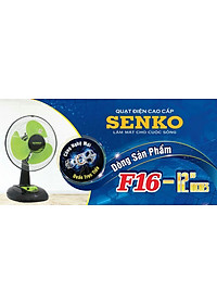 Quạt điện Senko mẫu mới BX1212 tiện lợi cao cấp màu ngẫu nhiên - Hàng Chính Hãng