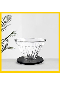 Phễu V60 Timemore | Chất liệu thủy tinh