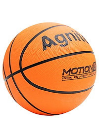 Bóng rổ cao su Agnite cỡ số 5 - Thể thao vận động tập luyện thi đấu trong nhà và ngoài trời - Phù hợp cho cả trẻ em - Màu cam - Hàng chĩnh hãng - F1102