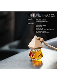 Combo 2 Tinh Dầu Treo Xe Ô Tô KOBI Sả Chanh, Bạc Hà Treo Xe Oto, Treo Phòng Ngủ, Treo Nhà Vệ Sinh, Treo Tủ Quần áo, Xịt Thơm Xe, Khử Mùi Xe Mới, Chống Say
