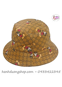 Nón bucket trái cây hot hit mũ tai bèo trái cây hoa cỏ vành nhỏ dễ thương chất liệu vải cotton thoáng mát - Hạnh Dương