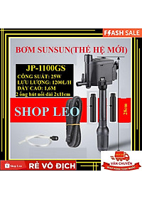 Bơm bể cá SUNSUN đa năng (Bơm chìm bể cá có lọc váng, hút đáy, thổi luồng ,Tạo ôxy)  - lọc hồ cá cảnh