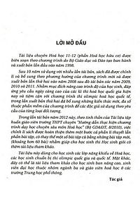 Sách Tài Liệu Chuyên Hóa Học 11 -12 Tập 1 - Hóa Học Hữu Cơ