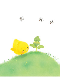 Sách - Gà con và hoa hướng dương